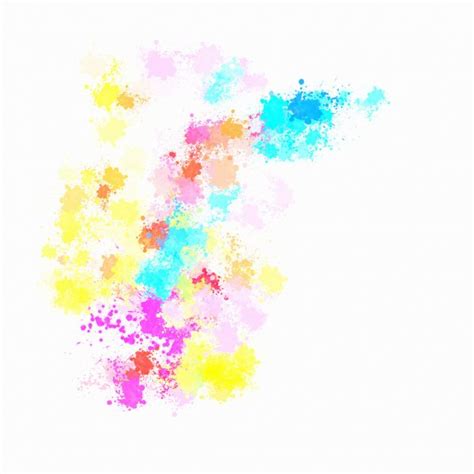 Rainbow Chalk Brush Strokes Background — Stock Vector © Shekaka 81418800