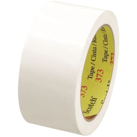 2 X 55 Yds White 3m 373 Carton Sealing Tape 36 Per Case