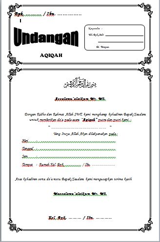 Detail Undangan Kosong Untuk Diedit Koleksi Nomer 43