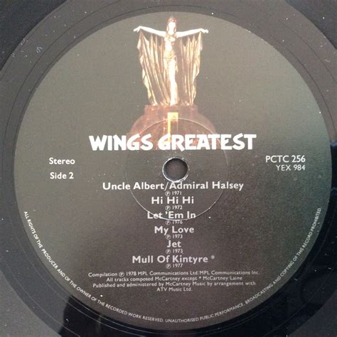 The Beatles Paul Mccartney And Wings Greatest Hits 1978 Original Uk
