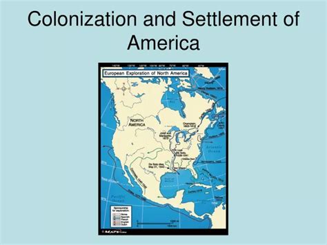 Ppt Colonization And Settlement Of America Powerpoint Presentation