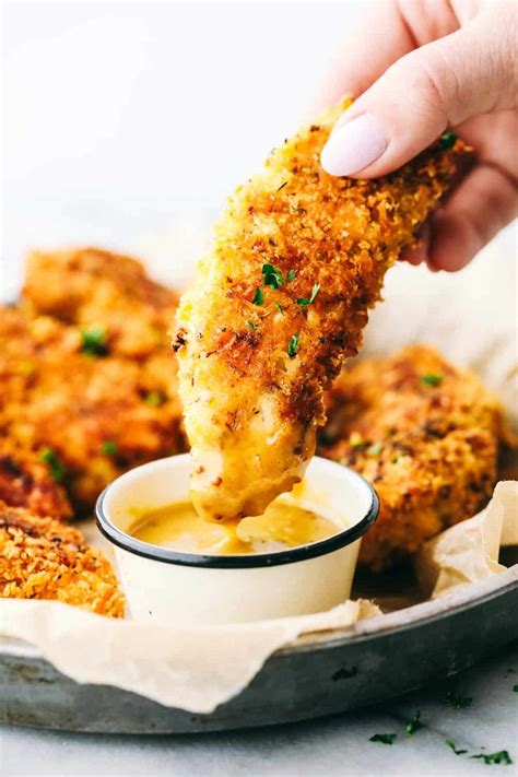Don't sacrifice quality for convenience. Chicken tenders breaded in a garlic parmesan panko mixture ...