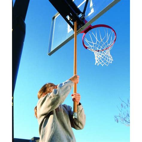 Bison Nighthawk Qwikchange 4″ Adjustable Basketball Hoop Ba89qc Bk