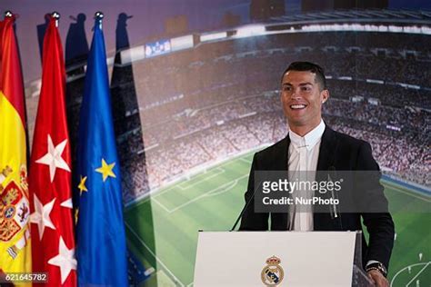 Cristiano Ronaldo Signs Contract Renewal For Real Madrid Photos And