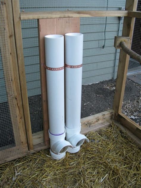 The purple primer activates the glue, forming a hard bond after only a few seconds. How to build an inexpensive chicken feeder from PVC | The ...