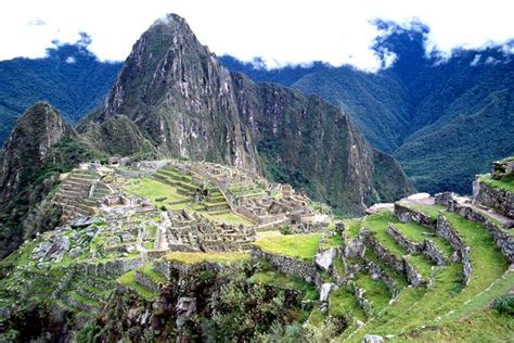 Machu Picchu Die Inka Stadt In Peru Foto And Bild South America Peru