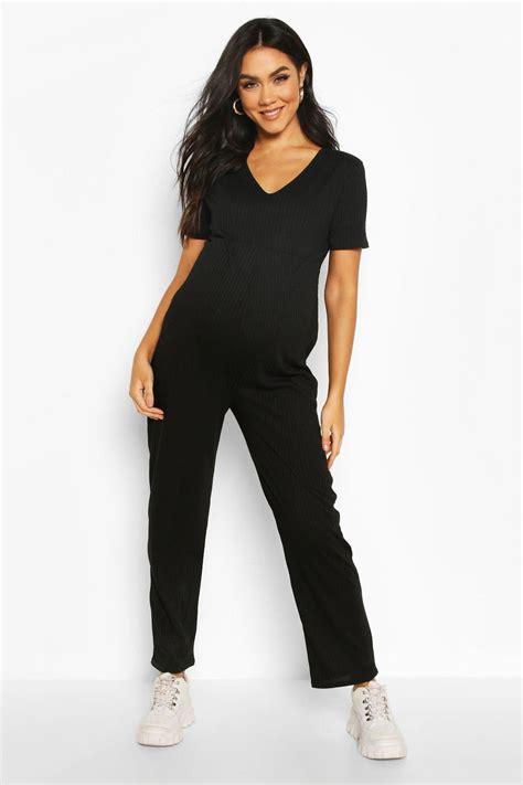 Maternity Slouchy Jumpsuit Boohoo Slouchy Jumpsuit Casual Street