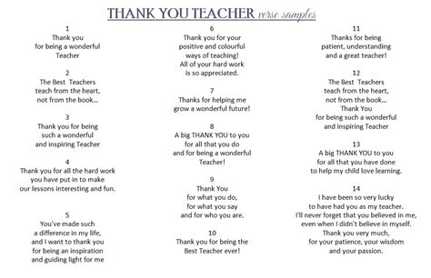 Browse our huge collection for all occasions Handmade Thank You Teacher Card