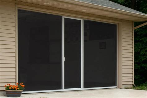 Garage door screens made to your measurements also over 500 screens in stock for standard size doors. Garage Door Screens | National Overhead Door