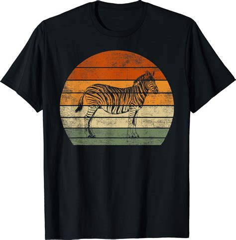 Zebra Ts For Women Men Funny Zebra Print Graphic T Shirt