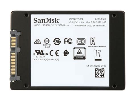 sandisk ultra 3d 2 5 2tb sata iii 3d nand internal solid state drive ssd sdss 619659155476 ebay