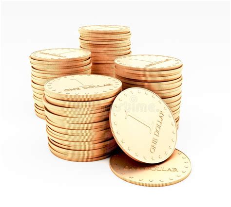 Stacks Of Coins Stock Photo Image Of Achievement Bean 27772470