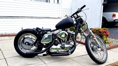 1973 Harley Davidson Ironhead Sportster Dennis Kirk Garage Build