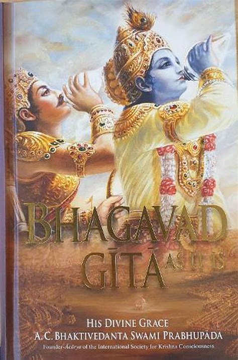 Bhagavad Gita As It Is By Sbhaktivedanta Prabhupada Hardcover