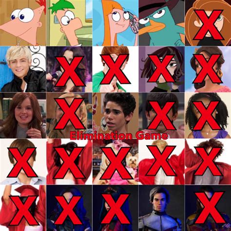Disney Channel Characters Elimination Game Who Would You Eliminate