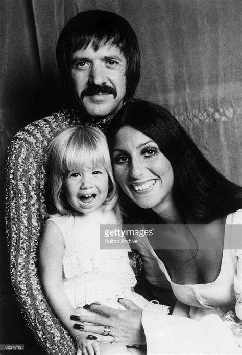 1972 Portrait Of Married American Pop Singers And Actors Sonny Bono