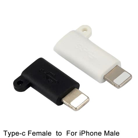 Usb C Type C Female To For Iphone Male Charge Converter Adapter For