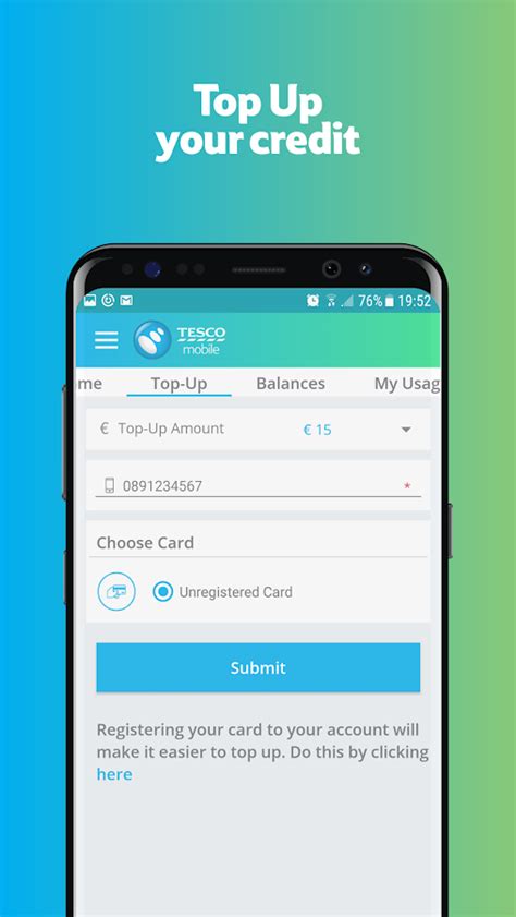 You can set up account notifications on the mobile banking app to send alerts for different types of transactions. My Tesco Mobile - Android Apps on Google Play