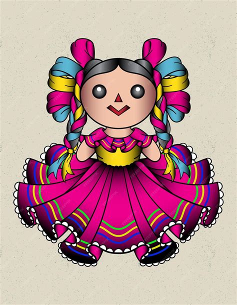 Como Dibujar Una Lele MuÑeca Mexicana Kawaii Dibujos Kawaii Dibujos Faciles Dibujos De Mexico