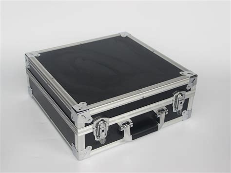 Black Aluminum Tool Storage Case With Customized Hard Foam Msacase