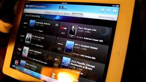 New versions for top android apps with mods. DirecTV iPad App Demo - YouTube