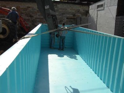 I have access to a free 40' shipping container. container swimming pool | Shipping Container | Pinterest ...