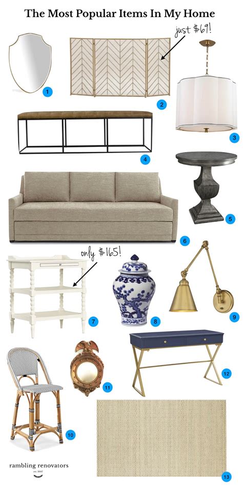 The Most Popular Home Decor Furniture And Accessories In My Home
