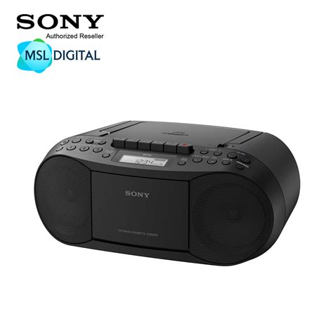 Sony Cfd S70 Portable Cd Cassette Boombox Player With Radio Stereo Rms