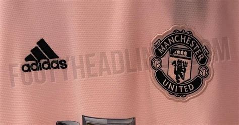 Pink Manchester United 18 19 Away Kit Leaked Footy Headlines