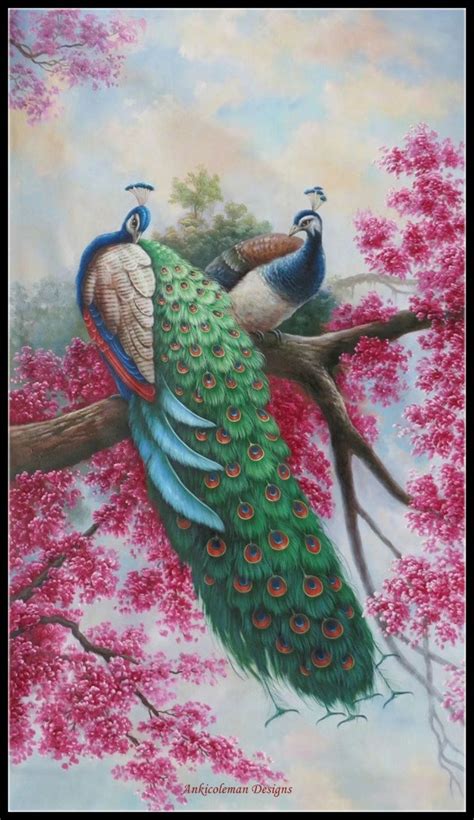 a pair of peacocks 2 counted cross stitch patterns etsy