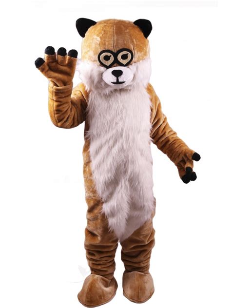 Cute Realistic Animal Meerkat Mascot Costume