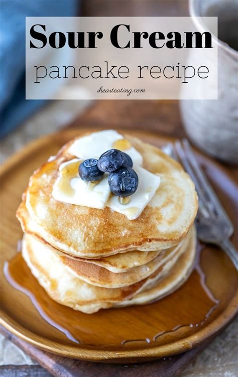 Soft And Fluffy Melt In Your Mouth Sour Cream Pancakes Sour Cream