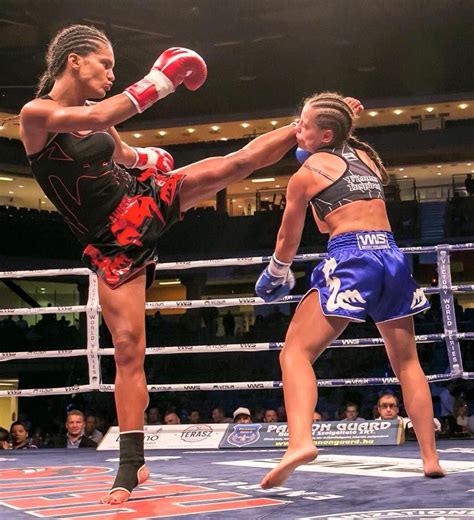 Anissa Meksen Kickboxing Muay Thai Fight Kick Knockout Women Arti Marziali Arti