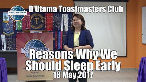 Reasons Why We Should Sleep Early Youtube
