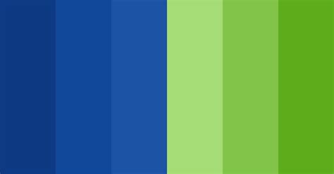 Blue And Green Tones Color Scheme Blue