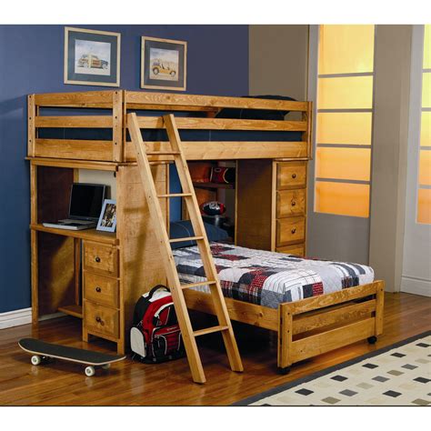 A bunk bed mattress was made especially for the bunk bed area while a twin sized mattress could end up being too thick or long. Twin Over Full Bunk Bed with Desk: Best Alternative for ...