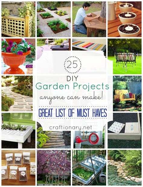 Diy Garden Projects Anyone Can Make Craftionary