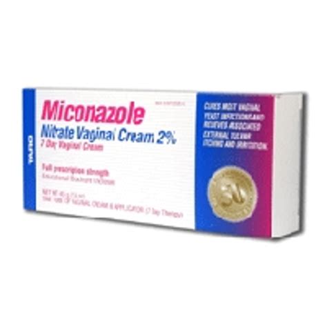 Miconazole 7 Vaginal Cream With 2 45 Gm