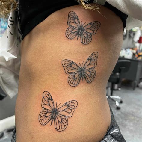 Discover 72 Butterfly Rib Cage Tattoos In Eteachers