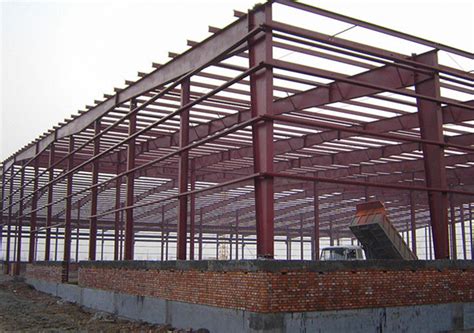 Metal Building Construction Gable Frame Prefabricated Steel Structure
