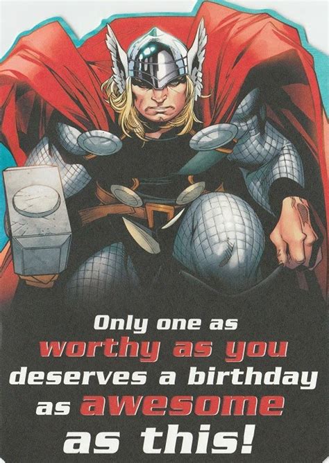 Moongem Comics 50th Birthday Bash 1 Thor 2011 Pop Up Birthday Card