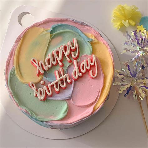 Pasteles Aesthetic Para Las Stories De Tu Cumple Simple Birthday Cake