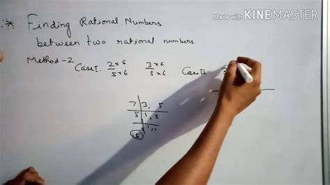 Three Methods To Find Rational Numbers Between Two Rational Numbers