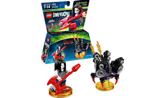 This is a lego dimensions fun pack and you'll only get these adventure time characters in real minifig form exclusively for that game. Lego Dimensions Adventure Time Marceline Fun Pack | i ...