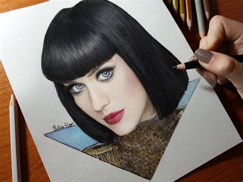 Katy Perry Drawing Person Drawing Celebrity Drawings Color Pencil