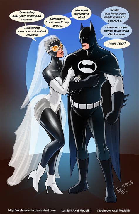 Tliid 281 Batman Marries Catwoman By Axelmedellin On Deviantart