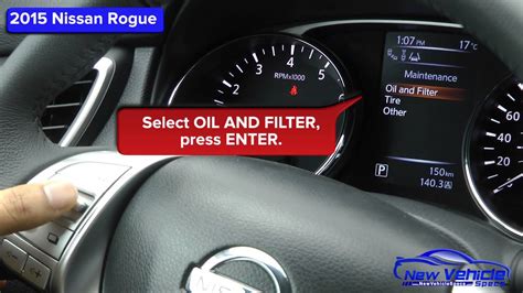 2015 Nissan Rogue Oil Light Reset 