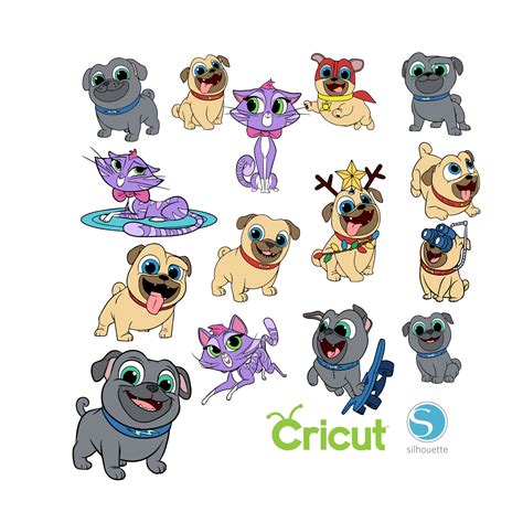 Puppy Dog Pals Bundle Svg For Cricut And Silhouette Cutting Etsy