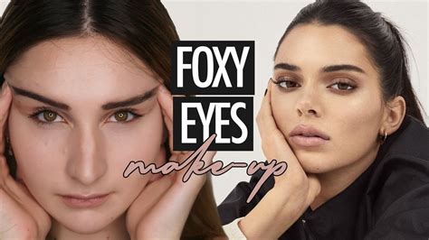 Foxy Eyes Make Up Trend Kendall Jenner Bella Hadid Style Confinement Jour 22 Youtube