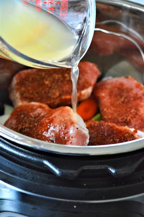 Pour chicken broth into the pot then add pork chops and season with dried oregano and paprika. Instant Pot Frozen Pork Chop - Instant Pot Pork Chops And ...